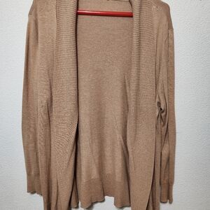 Camel color cardigan